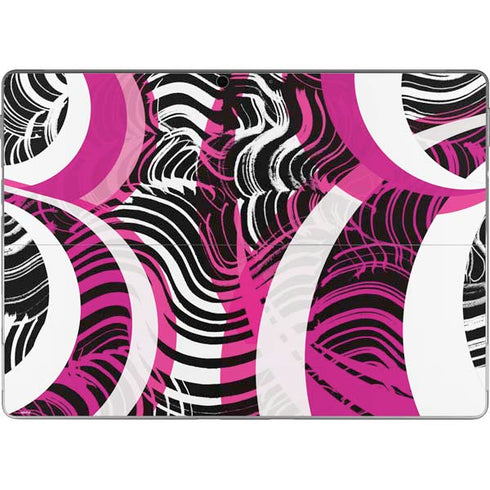 Pink and White Hipster Surface Pro 8 Skin